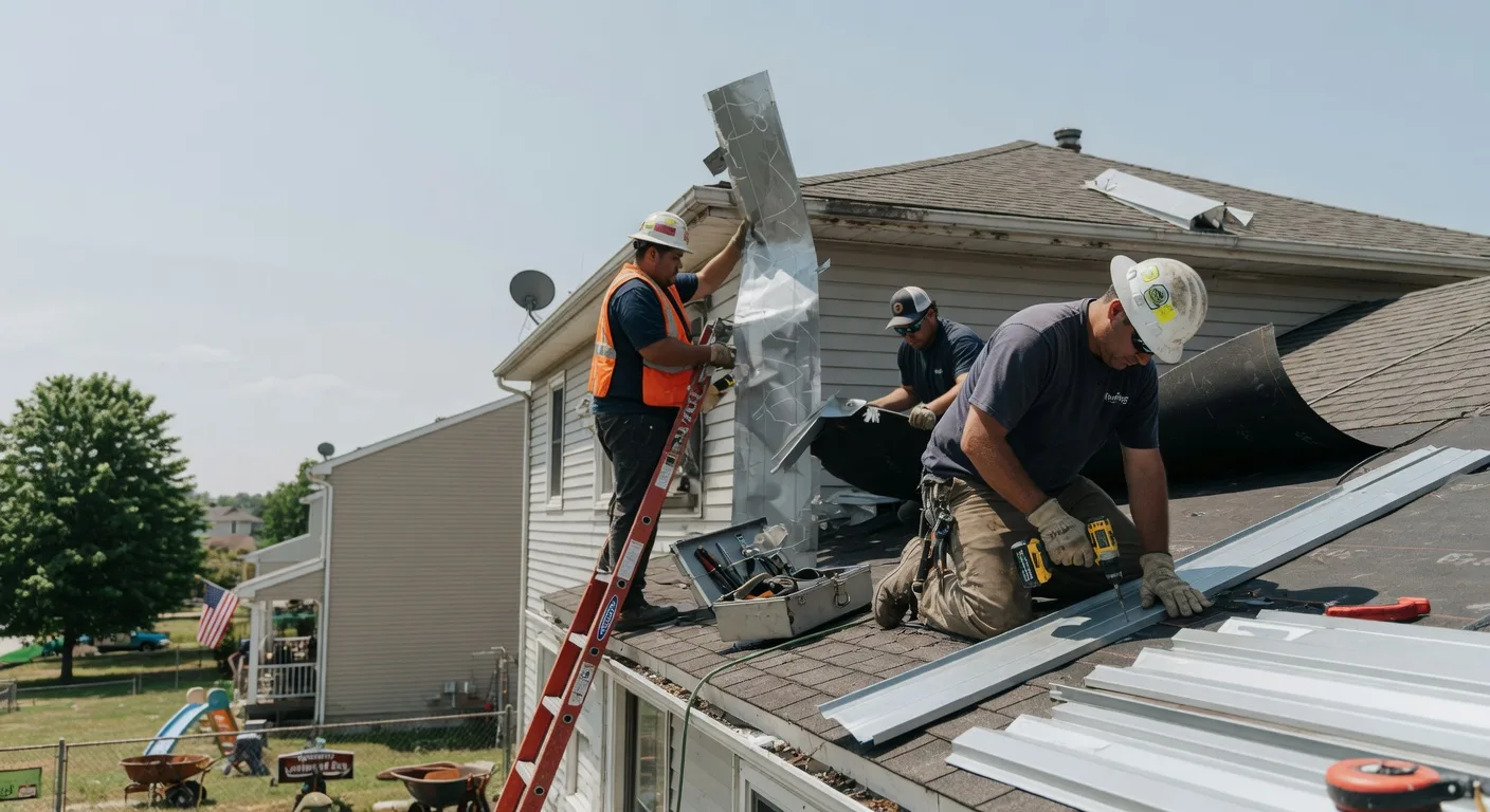 Metal Roof Repair in Reelsville, IN